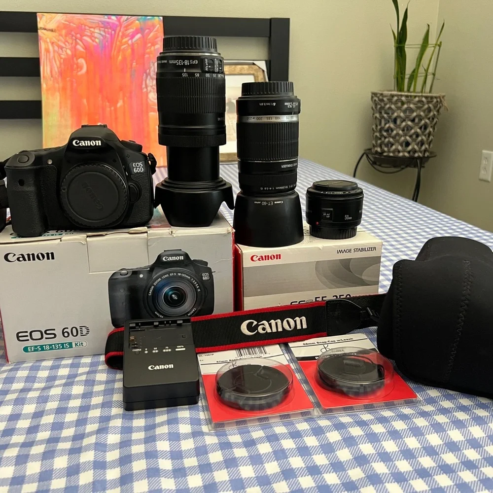 Canon EOS 60D Black Digital Camera
